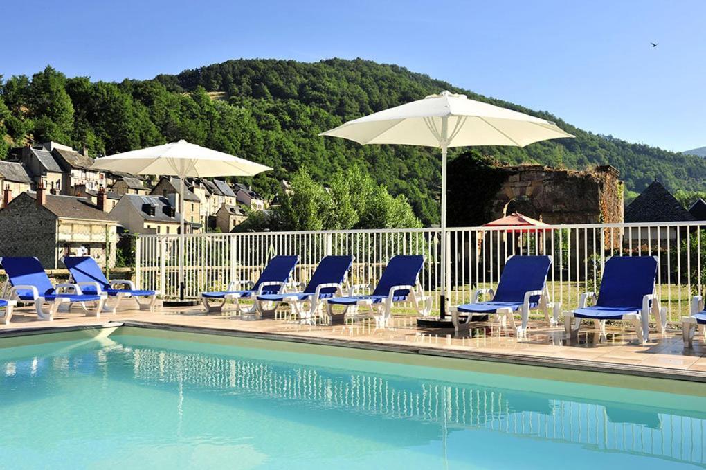 T3 duplex village geolia Saint geniez d'olt avec 2 piscines chauffée Exterior foto
